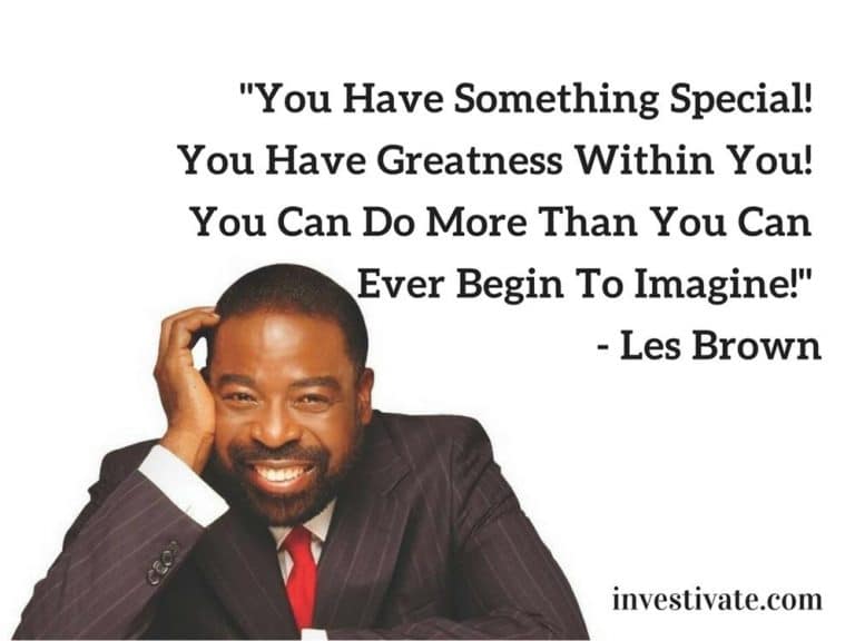 Les Brown's Best 60 Motivational Quotes, His Biography, Net Worth